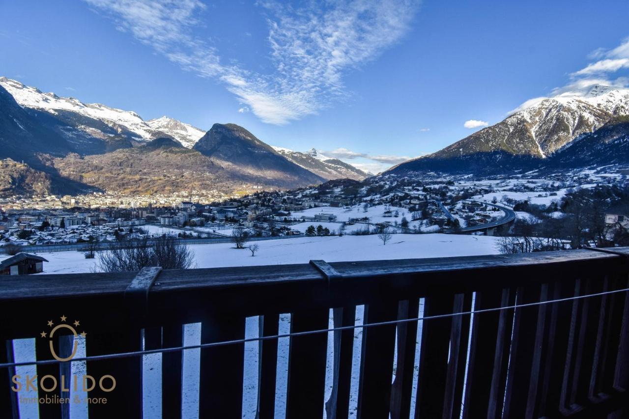 Cosy Chalet In Brig-Glis Exterior photo